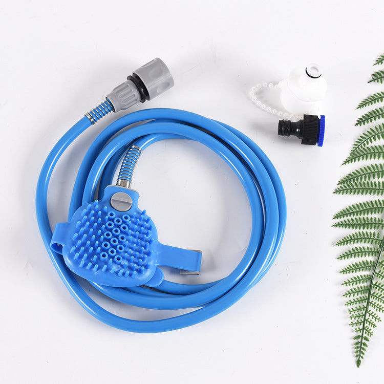 Dog Bathing Artifact Pet Bathing Sprinkler Pet Bathing Brush Cats and Dogs Supplies Silicone Massage Shower Shower