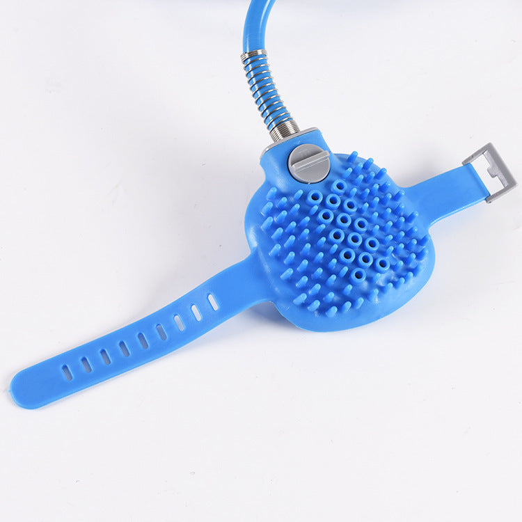 Dog Bathing Artifact Pet Bathing Sprinkler Pet Bathing Brush Cats and Dogs Supplies Silicone Massage Shower Shower