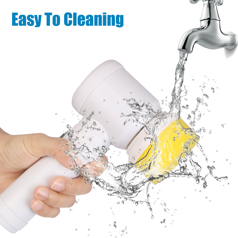 Bathtub Brush USB Type Kitchen Cleaning Tool Handheld Bathroom Wash Brush 5-in-1 Cleaner Sink Electric Cleaning Brush