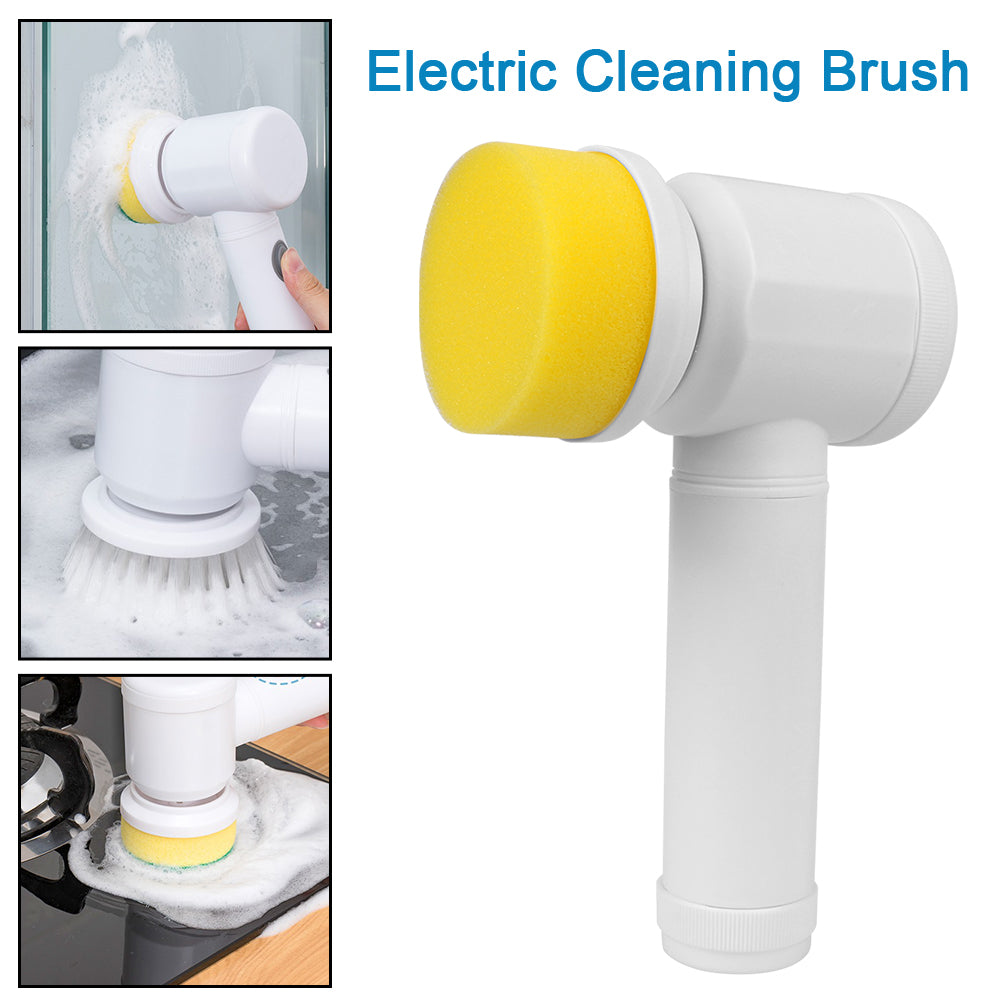 Bathtub Brush USB Type Kitchen Cleaning Tool Handheld Bathroom Wash Brush 5-in-1 Cleaner Sink Electric Cleaning Brush