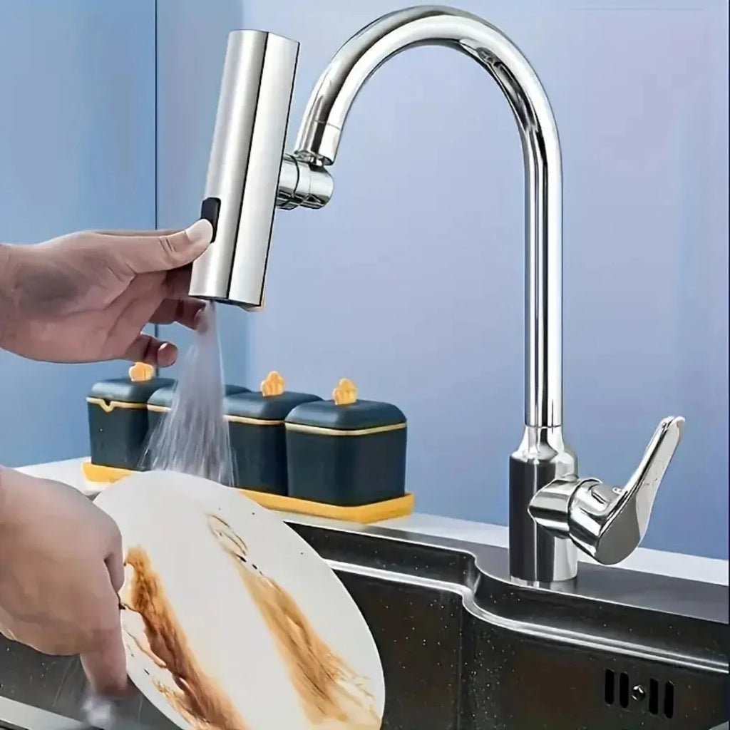 1pc Multifunctional Faucet, Adapter Faucet, Bathroom Washbasin Faucet, Sink Faucet Replacement Accessories, Home Essential