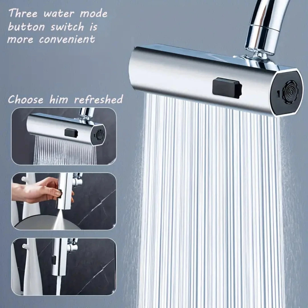 1pc Multifunctional Faucet, Adapter Faucet, Bathroom Washbasin Faucet, Sink Faucet Replacement Accessories, Home Essential
