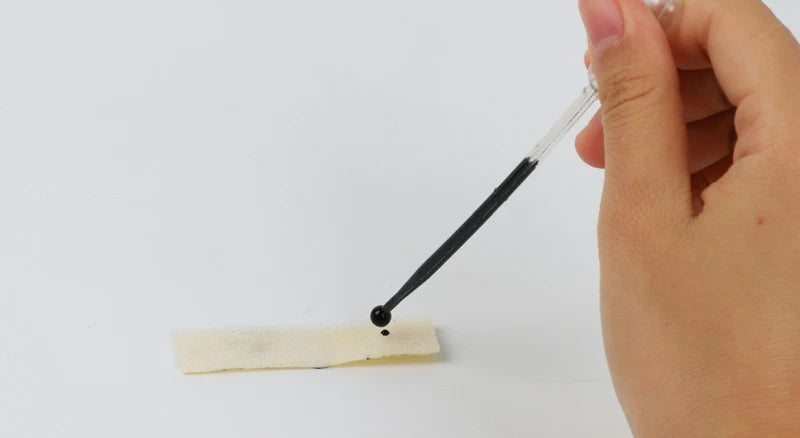 1pc Microblading Permannet Makeup Bow and Arrow Line Ruler Black Measuring Brow String Pre Inked Tattoo PMU for Mapping