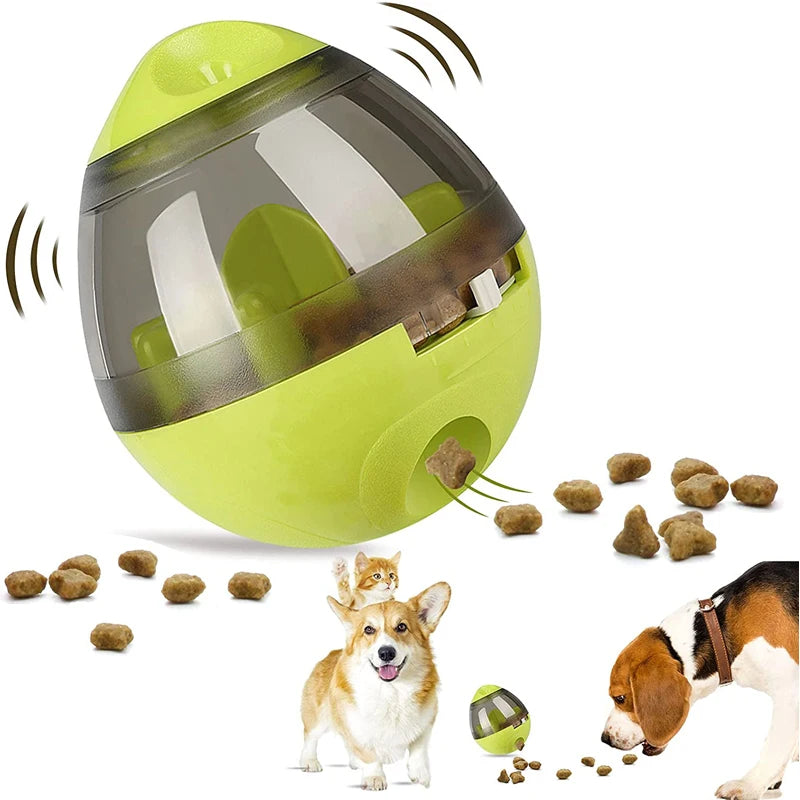 Interactive Cat Toy IQ Treat Ball Smarter Pet Toys Food Ball Food Dispenser For Cats Playing Training Balls Pet Supplies