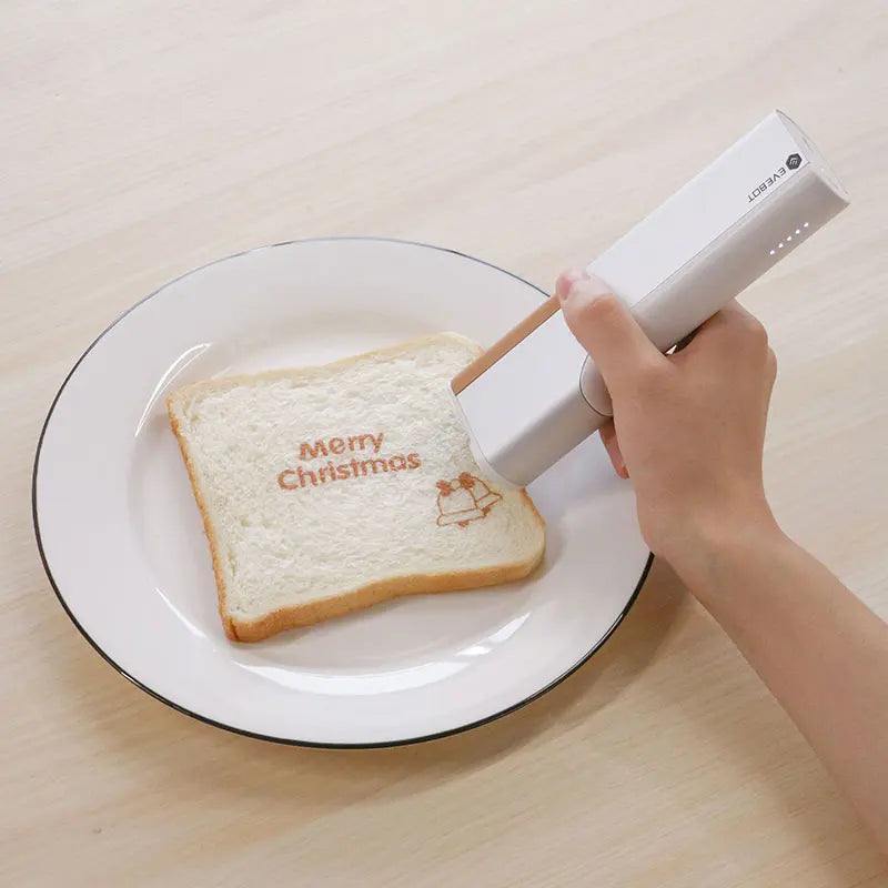 Evebot Printpen Handheld Portable Mini Coffee PrintPen Latte Art Macaron Cookie DIY Design Printer Bluetooth 4.2