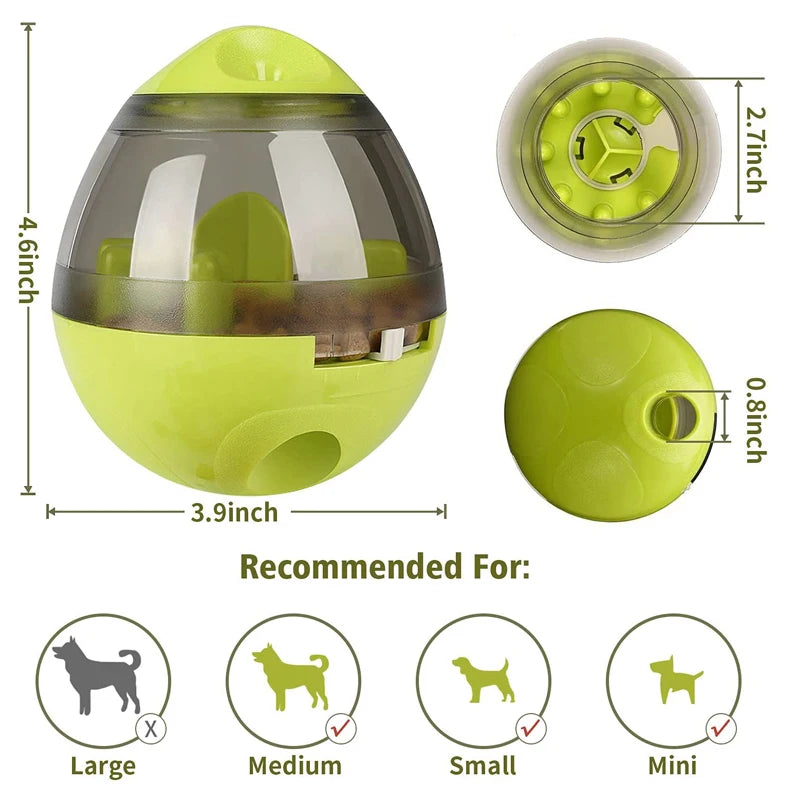 Interactive Cat Toy IQ Treat Ball Smarter Pet Toys Food Ball Food Dispenser For Cats Playing Training Balls Pet Supplies