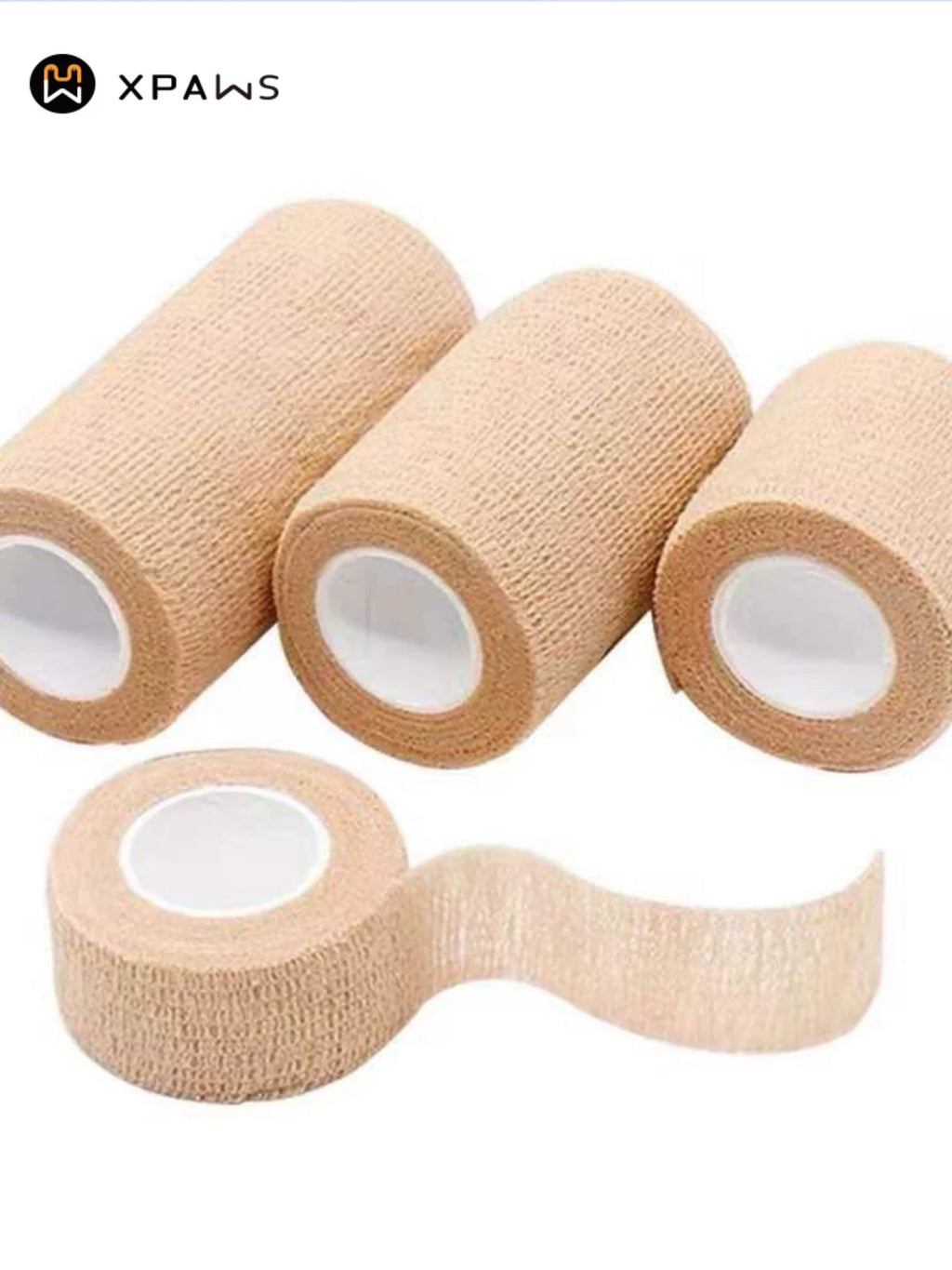 Xpaws Pet Wound Bandage Glue-Free Cat Wound Anti-Licking Self-Adhesive Gauze Elastic Breathable Bandage