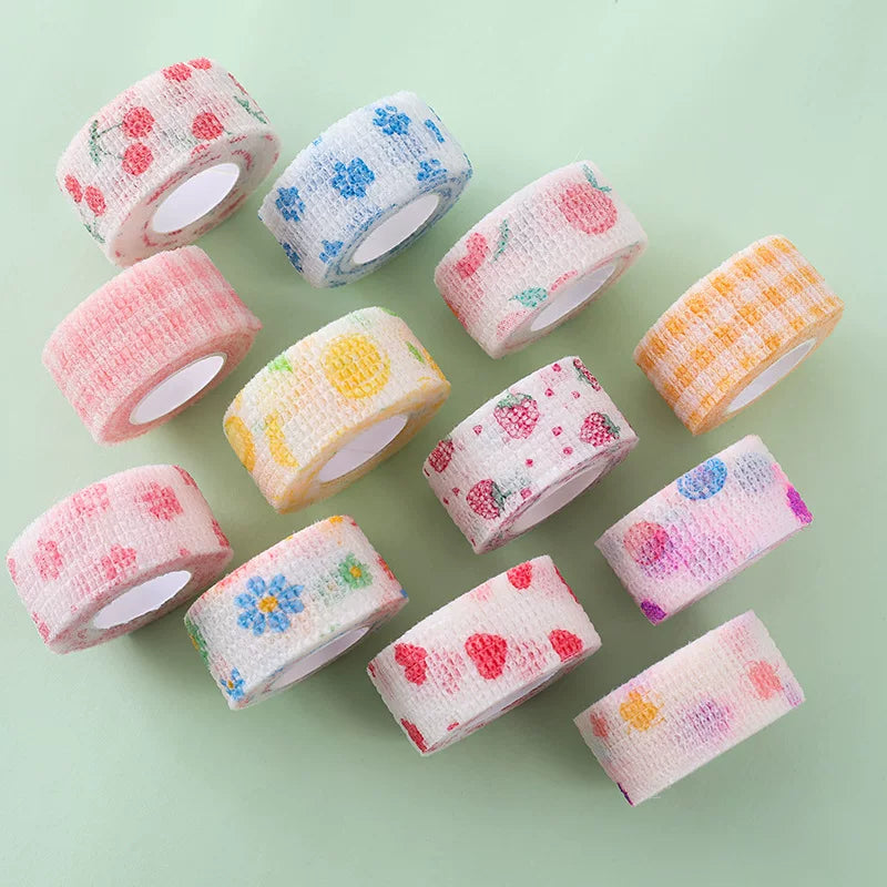 Finger Guard Bandage Pet Tattoo Bandage Writing Self-Adhesive Bandage Sports Tape Non-Woven Elastic Bandage Yiwu Batch