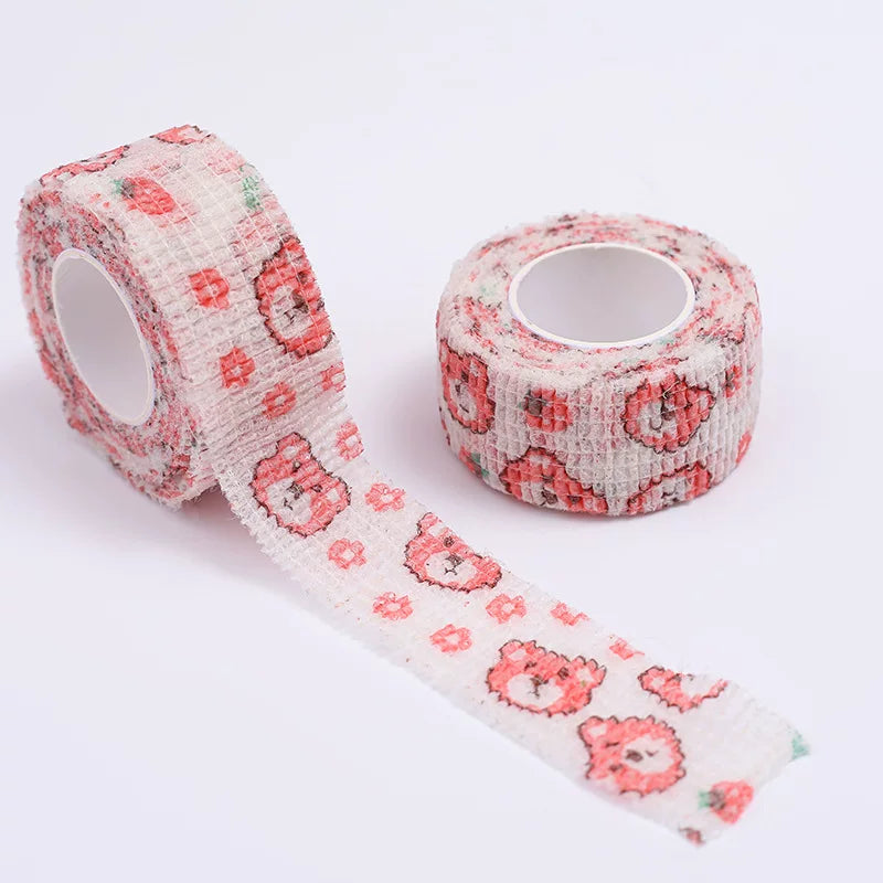 Finger Guard Bandage Pet Tattoo Bandage Writing Self-Adhesive Bandage Sports Tape Non-Woven Elastic Bandage Yiwu Batch