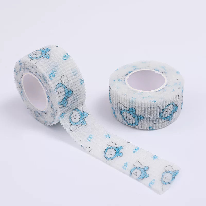 Finger Guard Bandage Pet Tattoo Bandage Writing Self-Adhesive Bandage Sports Tape Non-Woven Elastic Bandage Yiwu Batch