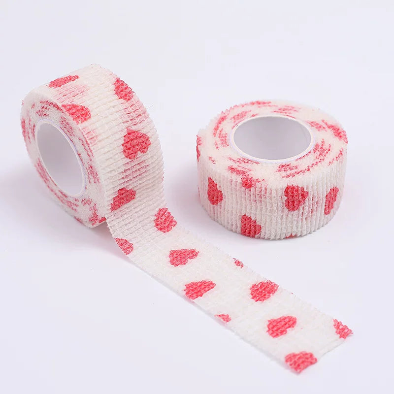 Finger Guard Bandage Pet Tattoo Bandage Writing Self-Adhesive Bandage Sports Tape Non-Woven Elastic Bandage Yiwu Batch