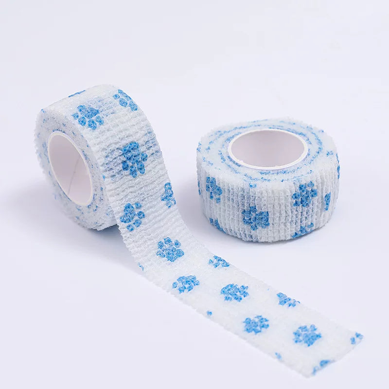 Finger Guard Bandage Pet Tattoo Bandage Writing Self-Adhesive Bandage Sports Tape Non-Woven Elastic Bandage Yiwu Batch