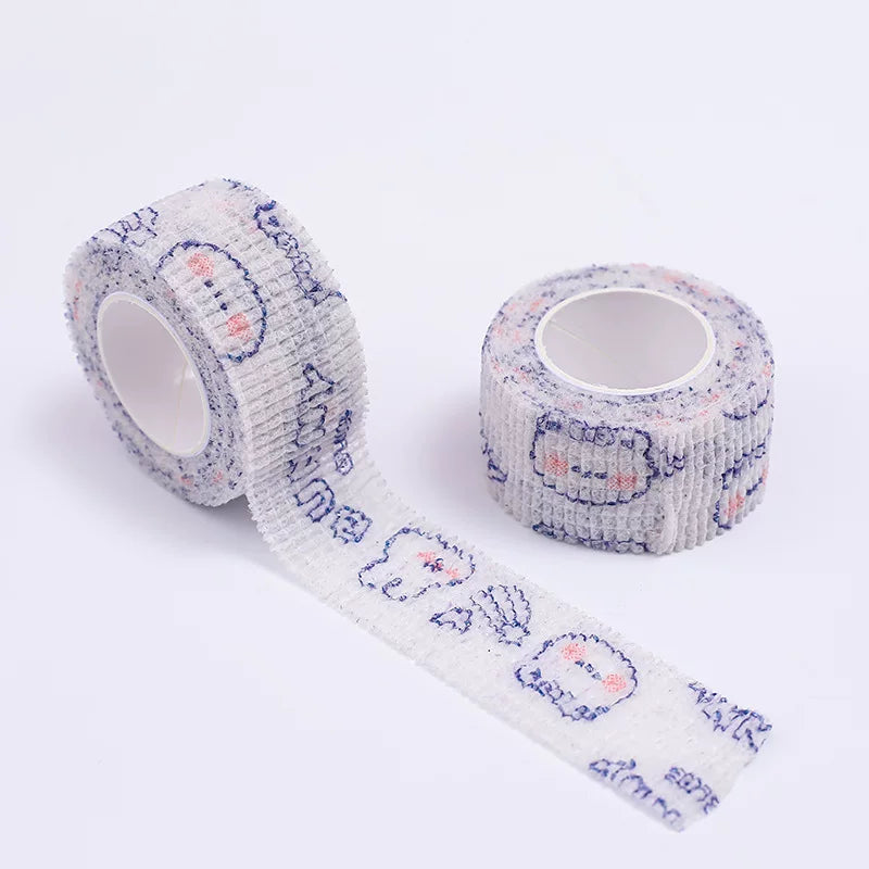 Finger Guard Bandage Pet Tattoo Bandage Writing Self-Adhesive Bandage Sports Tape Non-Woven Elastic Bandage Yiwu Batch
