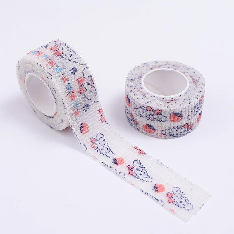 Finger Guard Bandage Pet Tattoo Bandage Writing Self-Adhesive Bandage Sports Tape Non-Woven Elastic Bandage Yiwu Batch