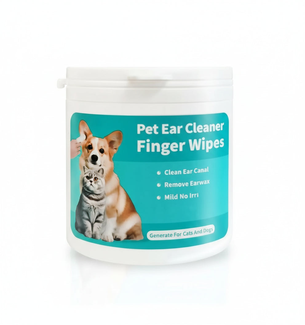 Pet Ear Cleaning Finger Wipes
