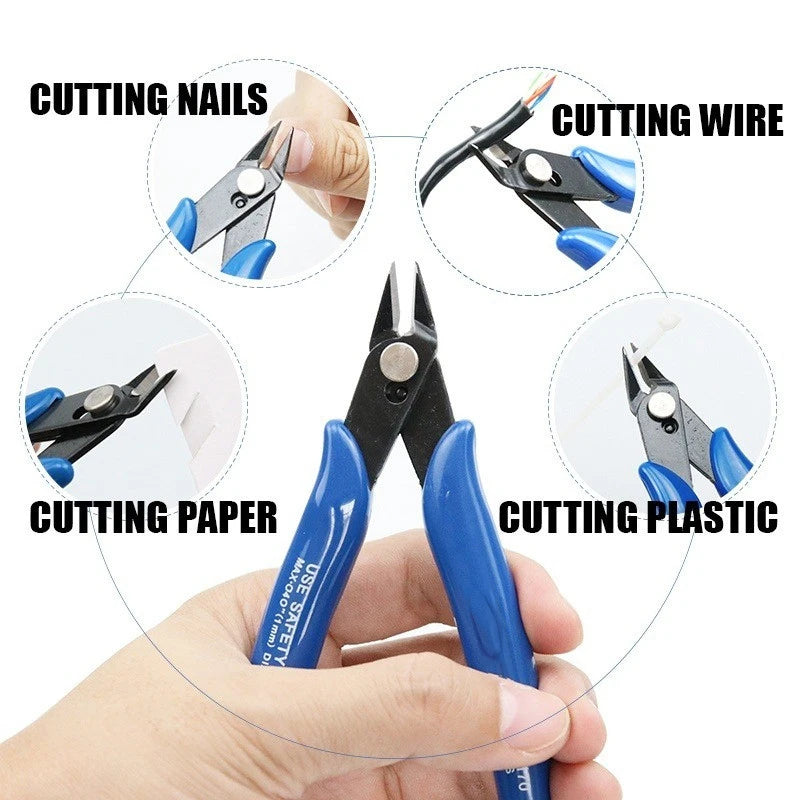 High-Carbon Steel Diagonal Wire Cutting Pliers