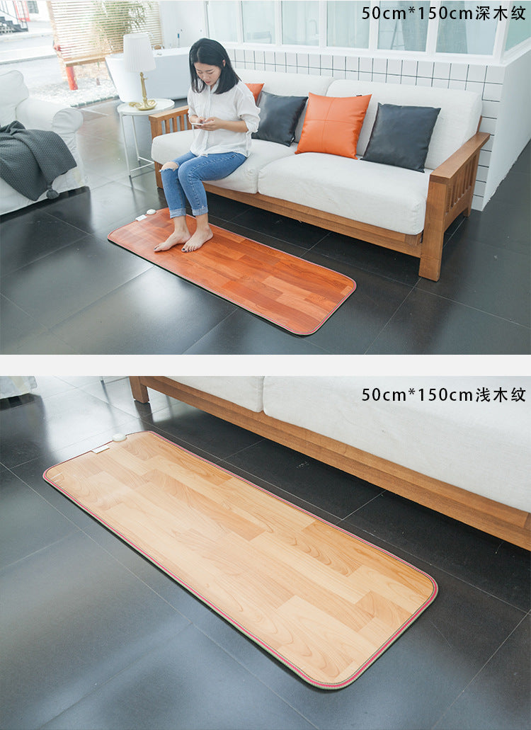 50x30cm Feet Warmer Electric Heating Mat Office Warm Feet Thermostat Heating Pad Home Heated Floor Carpet Winter Body Warmer Mad
