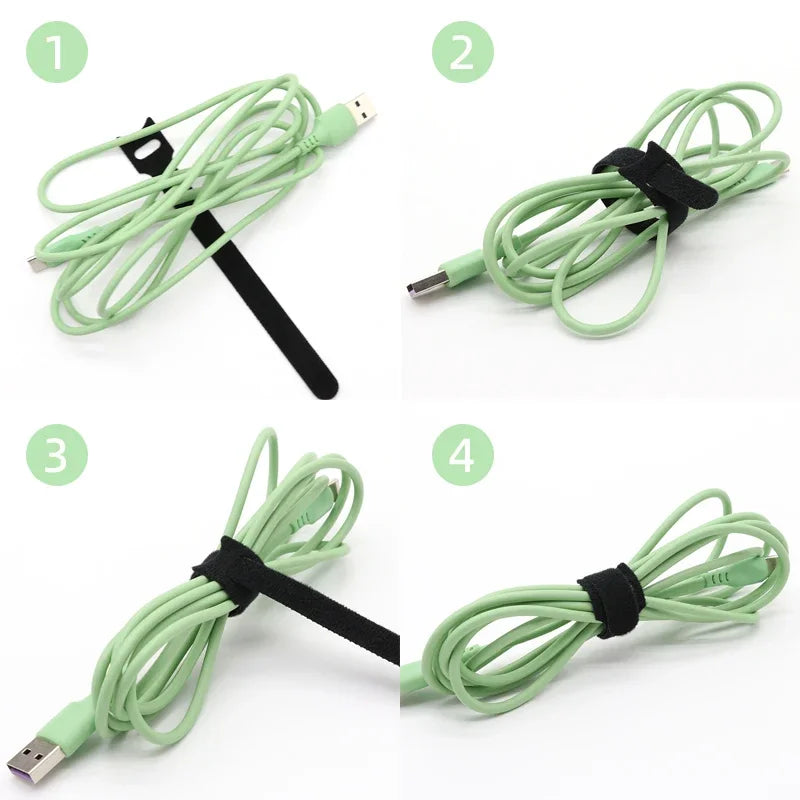 Adjustable Wire Organizer Straps
