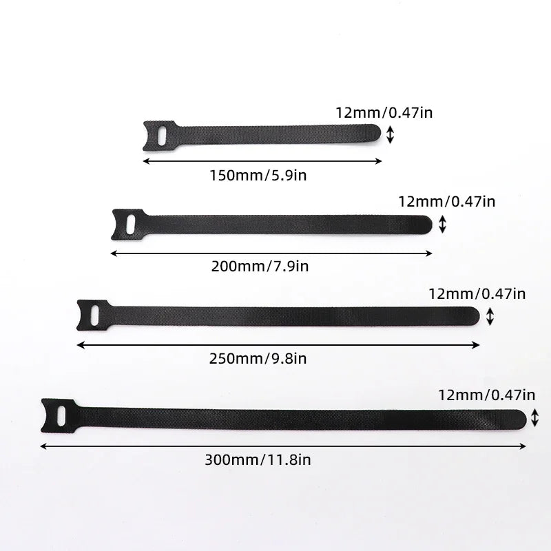Adjustable Wire Organizer Straps