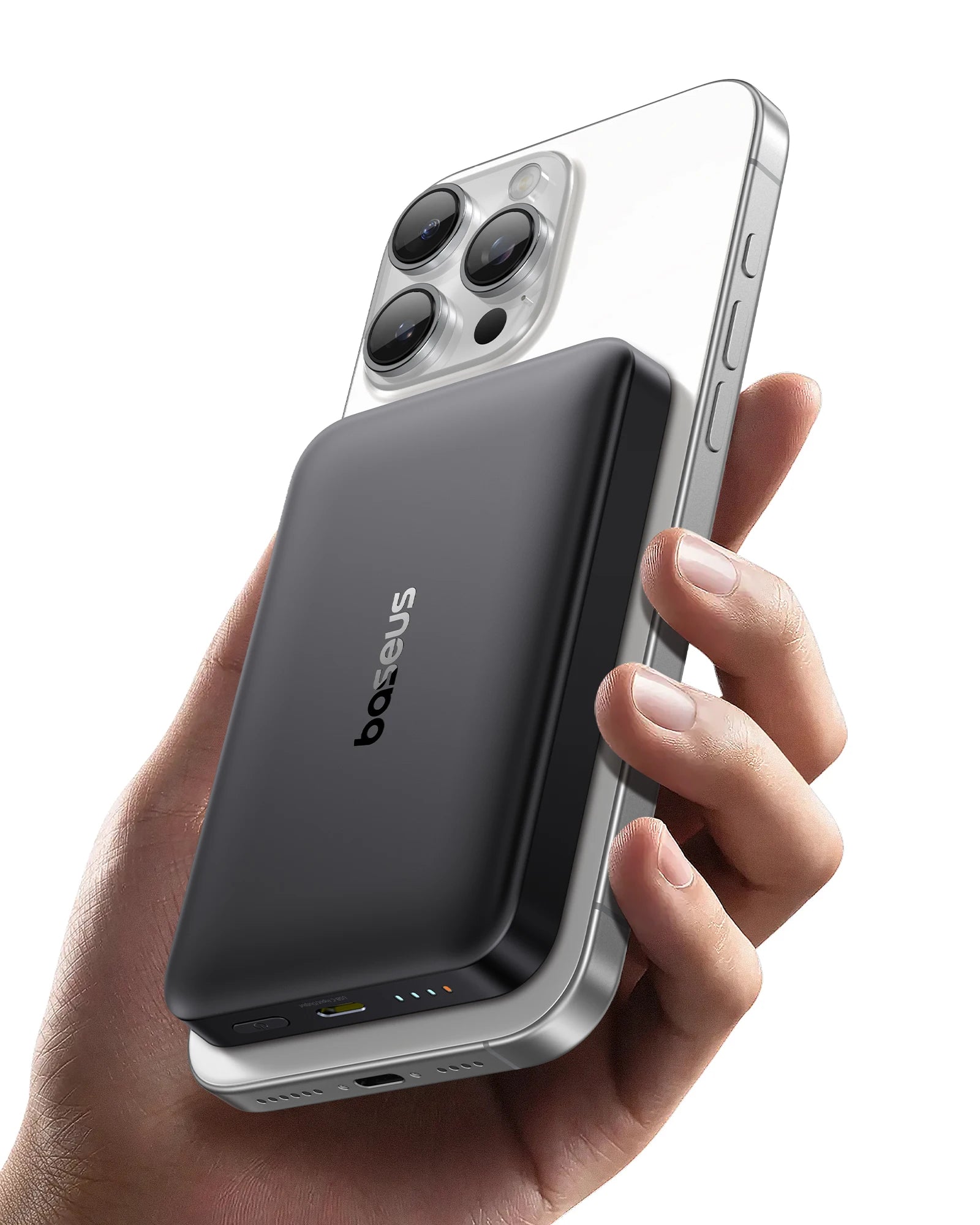 Baseus Qi2 Magnetic Power Bank 10000mah 15W Wireless Charging 22.5W Wired Charge Qi2-Certified for iPhone 16 15 14 13 12 Pro Max