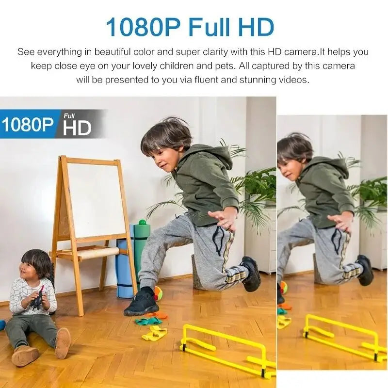 HD 1080P X5 Mini Camera Night Vision WiFi Camera Home Remote Camera Kids Pet Safety Monitoring Surveillance Camera