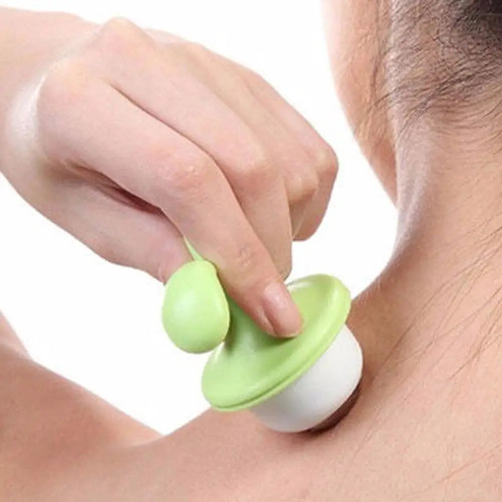 Cervical Lymphatic Ice Massager Cute Potted Plant Roller Ball Eye Soothing Magic Tool Handheld Relaxing Massager Ice Eye Massage