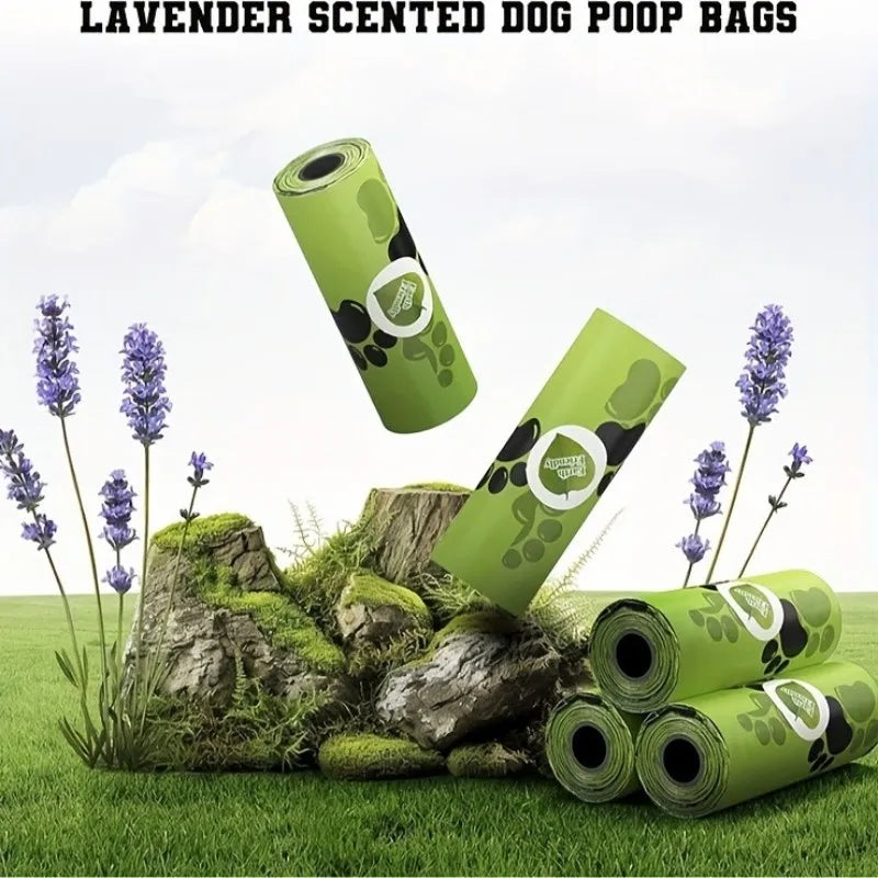 Biodegradable Pet Waste Bags with Dispenser