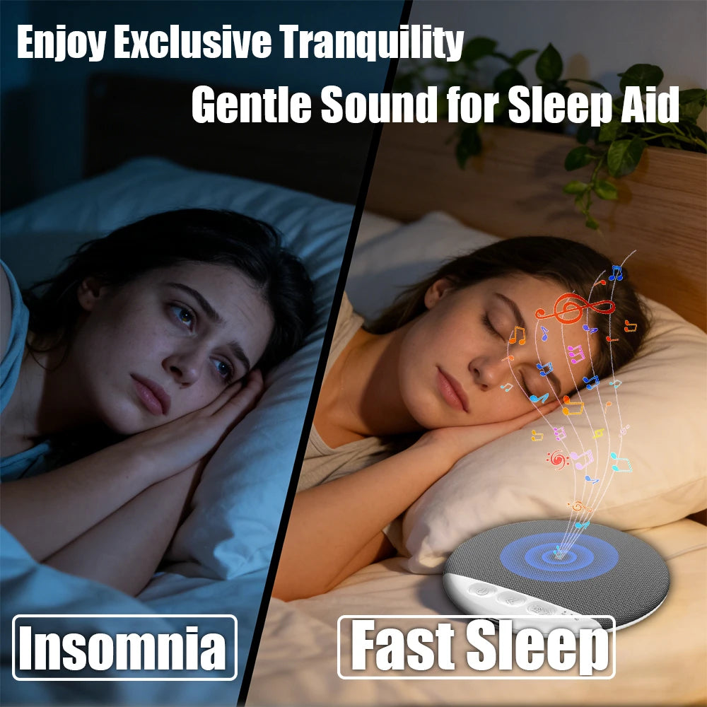 Mini Sleep Speaker Bluetooth Wireless Loudspeaker Under Pillow BT5.3 MP3 Music Headphones For Side Sleepers