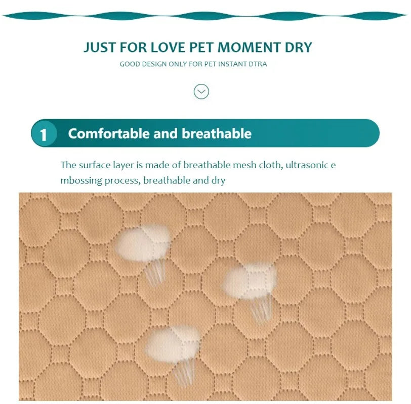 Washable Reusable Pet Pee Pad
