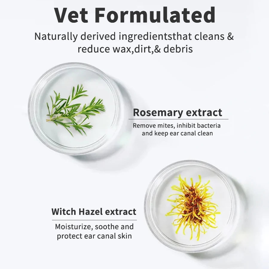 Pet Ear Cleaning Finger Wipes