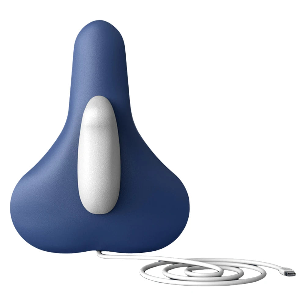 Electric Pelvic Floor Muscle Trainer Ergonomic Sit-On-Top Pelvic Trainer Portable Pelvic Floor Muscle Exerciser for Men Women