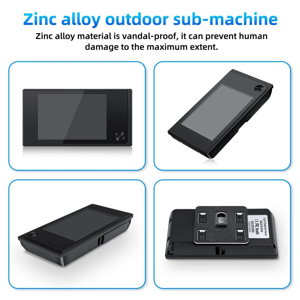 3.5-Inch Digital Door Peephole Camera with HD LCD Screen