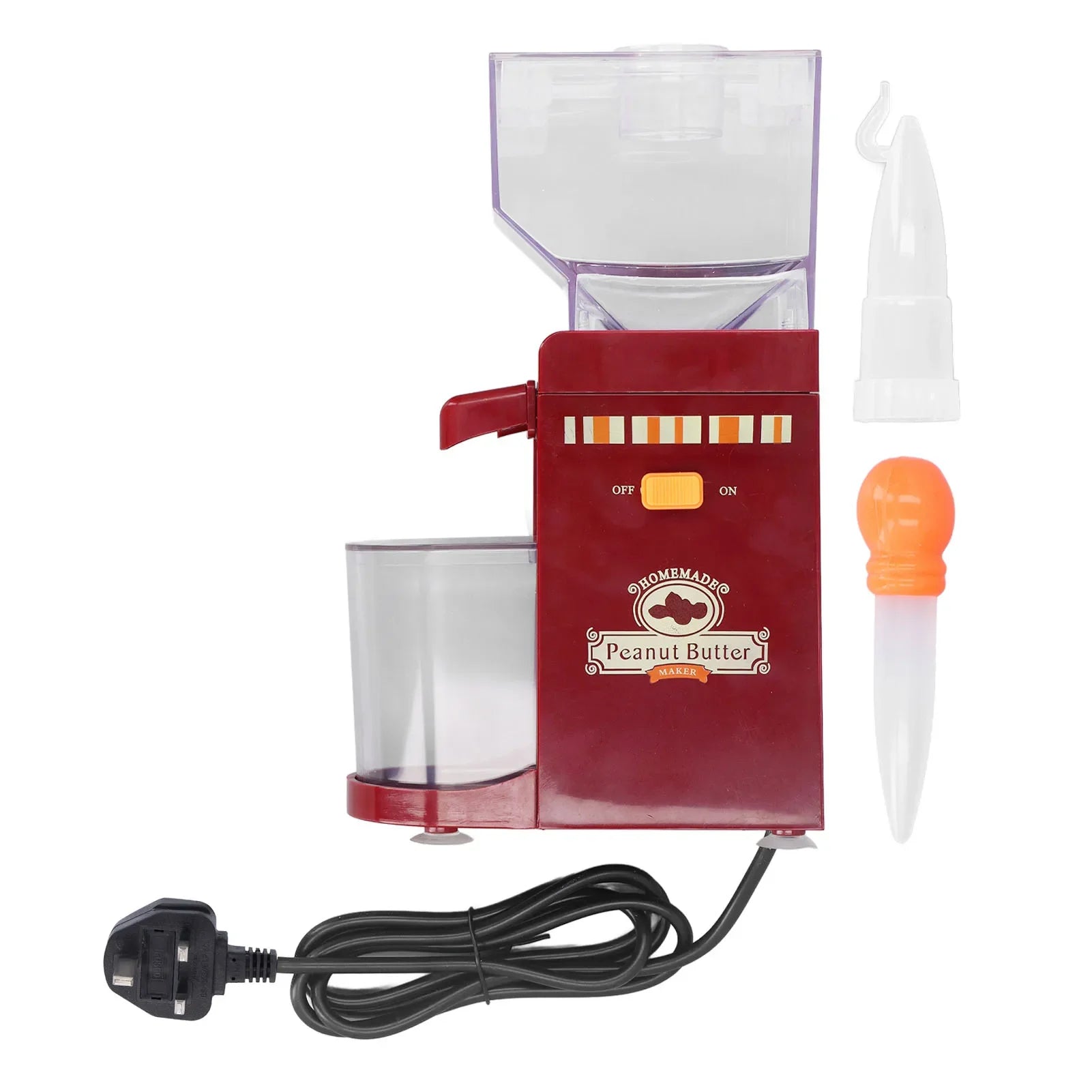 Peanut Butter Maker Home Electric Grain Grinder Anti Slip Sesame Sauce Mill Nut Butter Machine for Groundnut Almonds Cashews