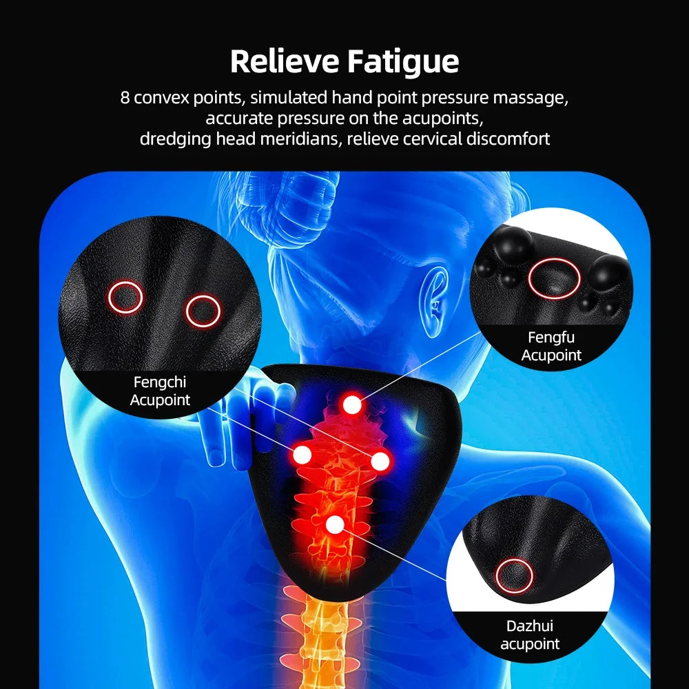 Iliopsoas Massage Pillow Shoulder Neck Traction Pillow Pelvic Muscle Massager Lumbar Relaxation Yoga Pilates Support Pillow