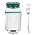 Salad Pod Fruit Vegetable Salad Storage Jar Side Open Portable Container,Home,Office,Travel,Outdoor Salad Container for Lunch