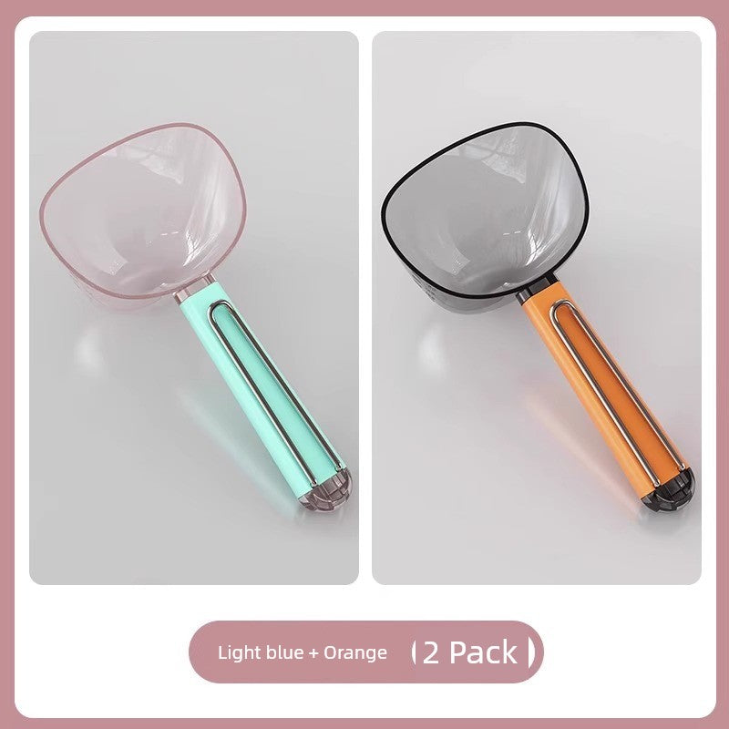 Multifunctional For Home Creative Snack Sealing Clip Spoon