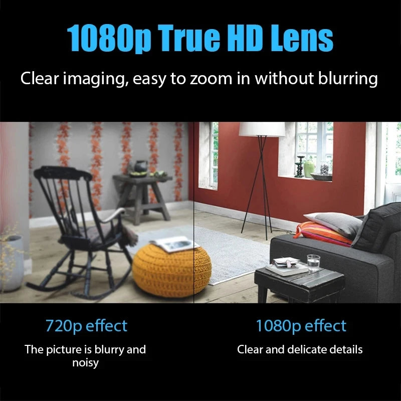 HD 1080P X5 Mini Camera Night Vision WiFi Camera Home Remote Camera Kids Pet Safety Monitoring Surveillance Camera