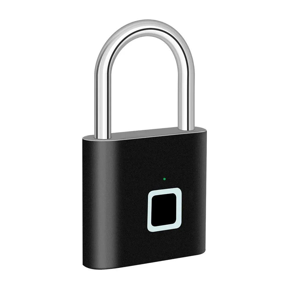 KERUI Keyless USB Charging Fingerprint Smart Lock Waterproof Unlock Portable Lock Anti-theft Security Door Lock Padlock Electric