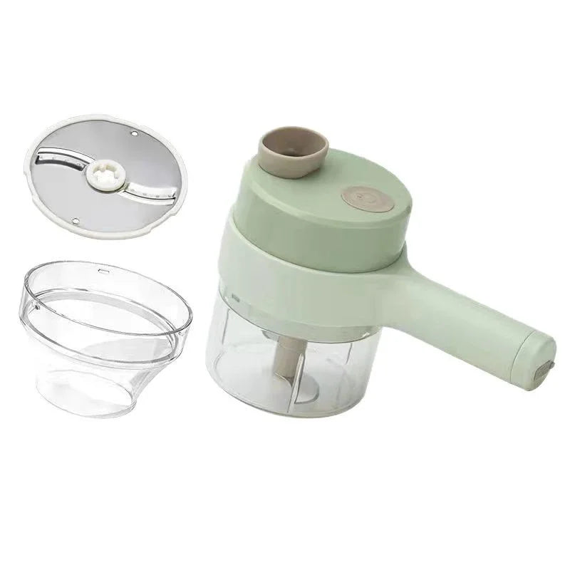 Electric Food Processor Wireless Charging Cutting Vegetables Meat For Household Handheld Tool Complementary Food Machine