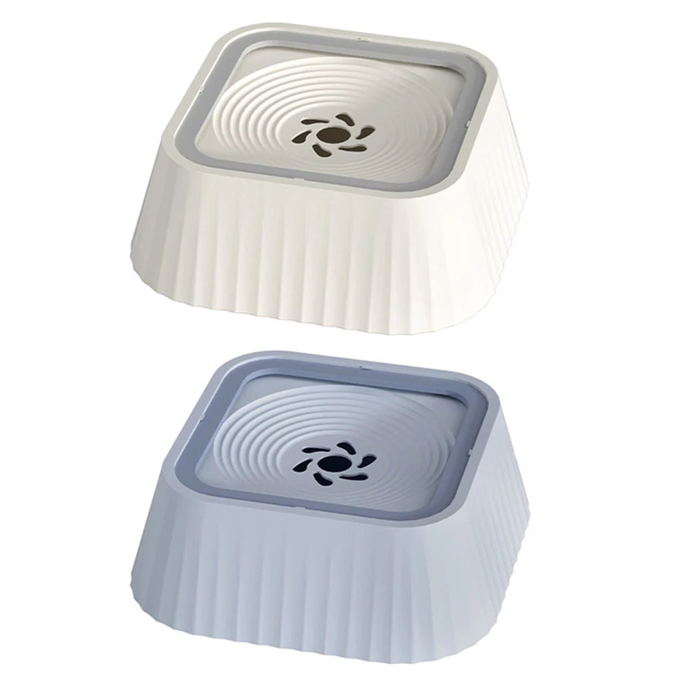 1PC Pet Floating Drinking Water Bowl Dog And Cat Neck Protection Non-Slip Floatation Water Tray Pets Drinking Bowl