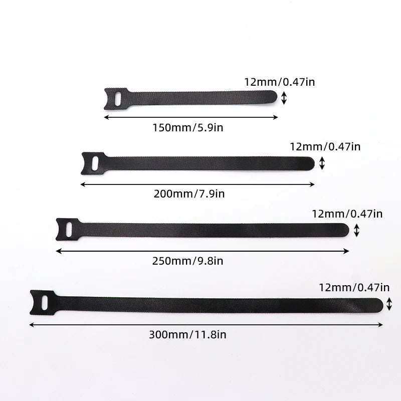 Adjustable Wire Organizer Straps