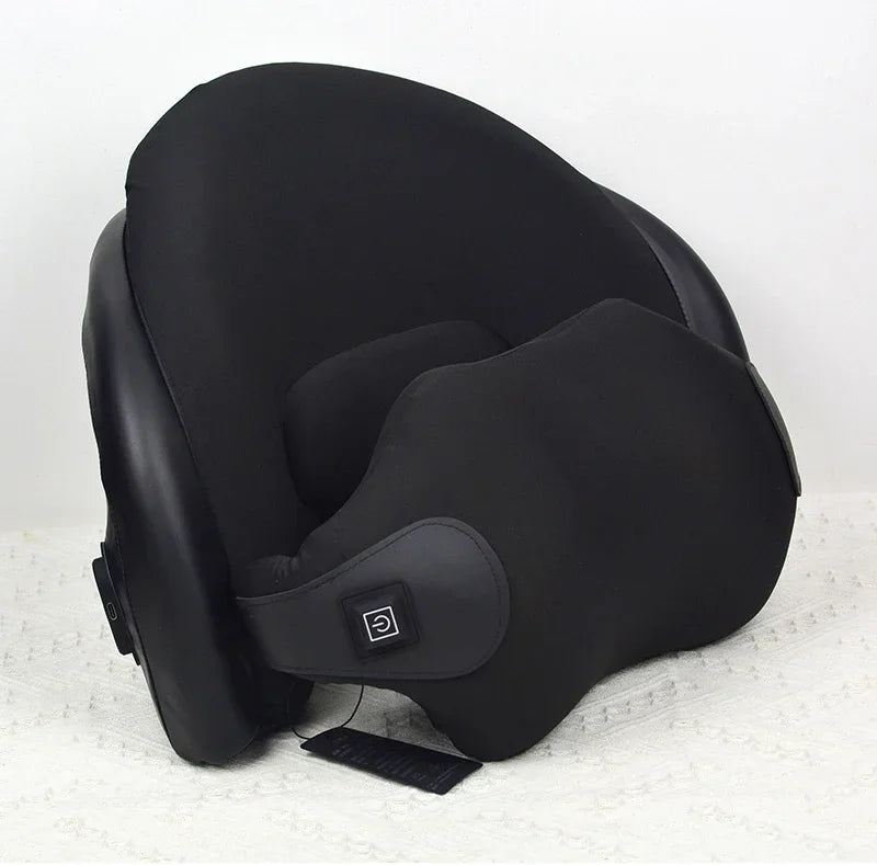 Car Neck Cushion Lumbar Support Electric Men Massage Neck Car Neck Pillow Outdoor Car Accessories Home Car Massage Seat