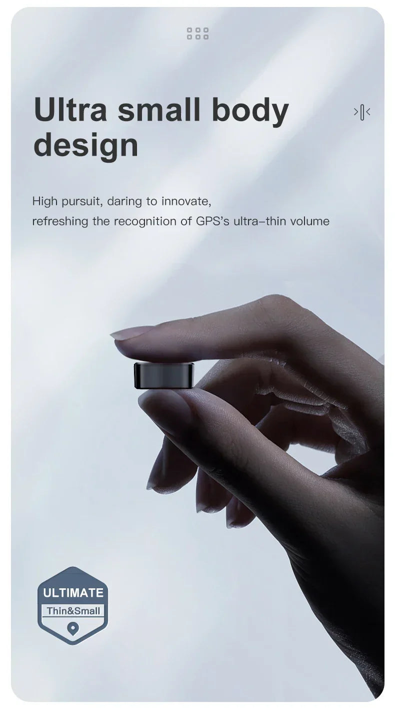 Mini GF08 GPS Car Tracker,Real-time Tracker, Anti-Theft, Anti-lost Key,Pet Locator,Strong Magnetic Mount SlM, Message Positioner