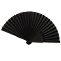 Vintage Black Folding Hand Fan
