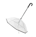 New Transparent Pet Umbrella Well Made Detachable Adjustable Rainy Day Outdoor Dog Walking Leash for Small Dogs Pet Supplies