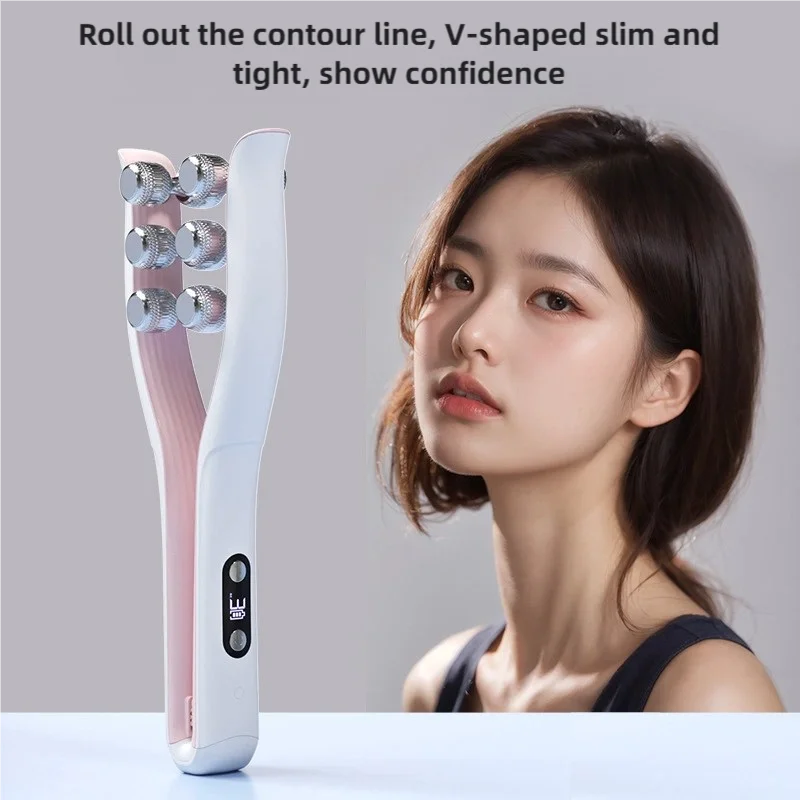 TINSOL Facial beauty device Facial Massager Y Facial Lift Massager Chin Lifter Home beauty device Micro Electric Roller