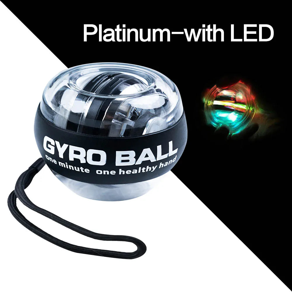 LED Gyro Wrist Strength Trainer Ball
