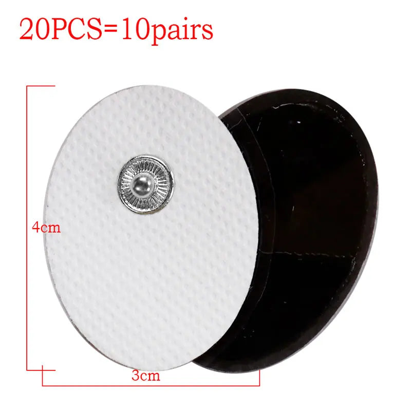 Reusable TENS and EMS Electrode Pads