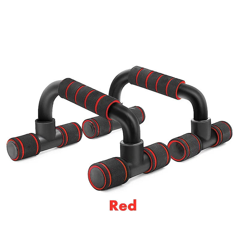 U-Shaped Push-Up Bars with Anti-Slip Foam Grip