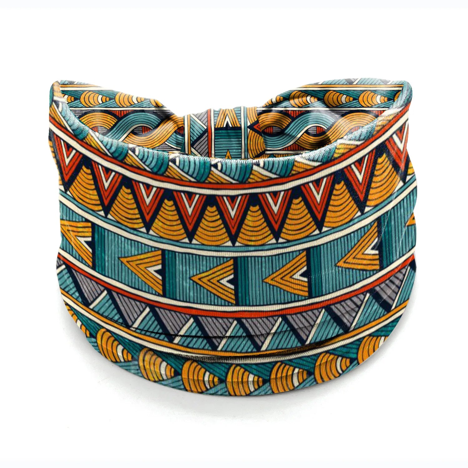 Boho Knotted Headband Women Wide Non Slip Hair Band Elastic Sports Headwear Yoga Hair Band Workout Headwrap Hair Accessories
